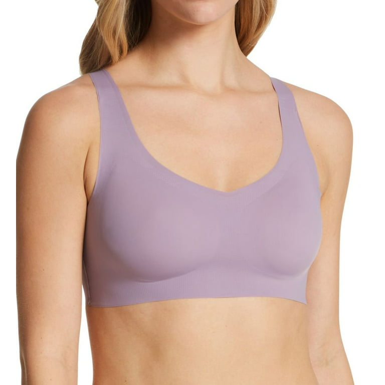 Women's Bali DF3496 Easylite Wirefree Bra with Back Closure (Perfectly  Purple L)