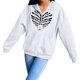 thumbnail image 4 of Cárdigan estampado con bolsillos informales para hombre y mujer, blusa holgada de manga larga para otoño, sudadera oscura para otoño/invierno Fridja  hkj214, 4 of 9