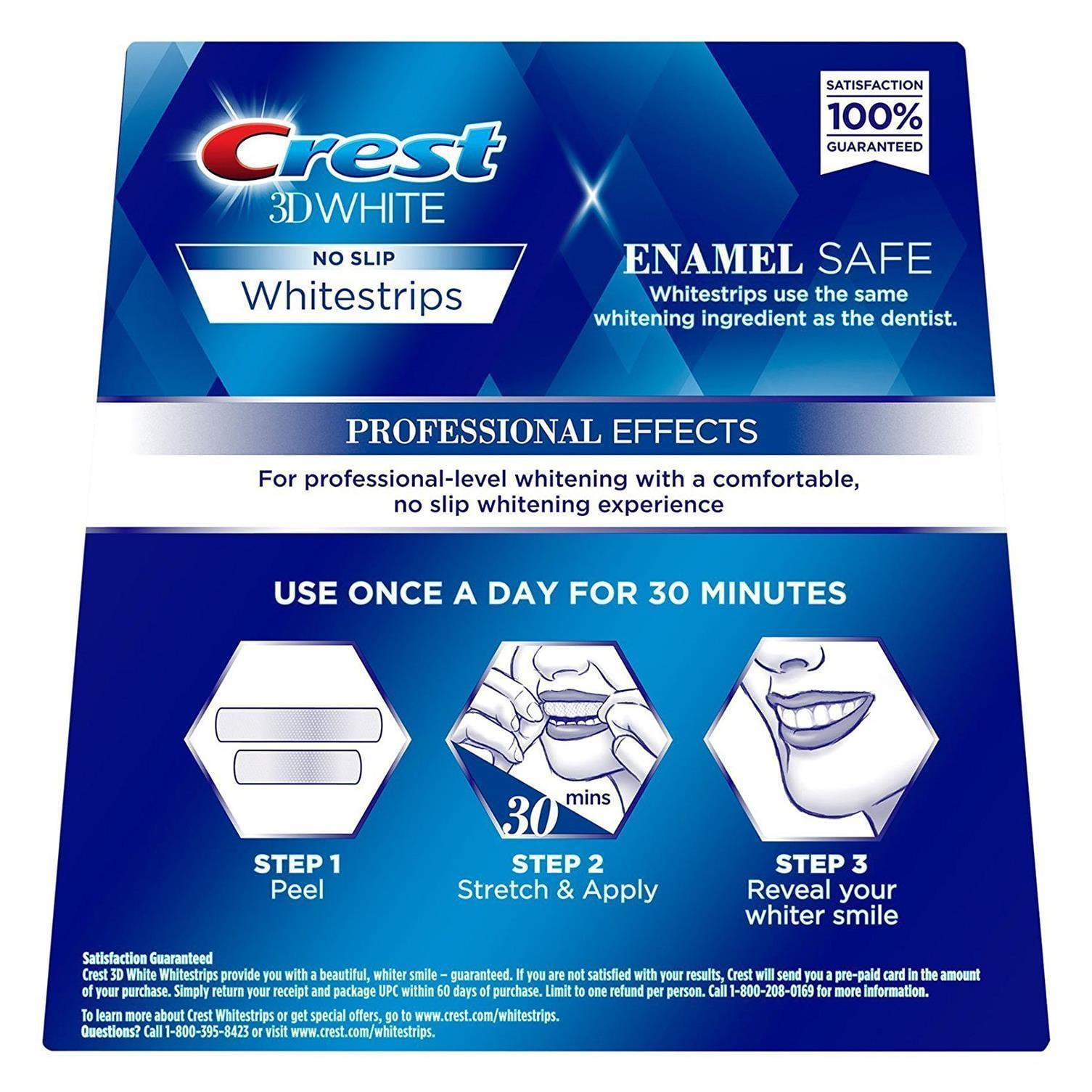 Crest 3D White Whitestrips Professional Effects 40 strips