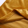 thumbnail image 2 of Abrigo largo grueso cálido de invierno Abrigos largos dama Top Abrigo con solapa de muesca grande Abrigo de mezcla de medio largo con un solo pecho Abrigo de cárdigan abierto (Amarillo, M), 2 of 5