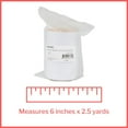 thumbnail image 4 of McKesson Orthopedic Felt Roll - Non-Sterile, Adhesive Rayon/Wool Medical Padding - Tan, 1/8 in Thick, 6 in x 2 1/2 yd, 20 Ct, 4 of 9