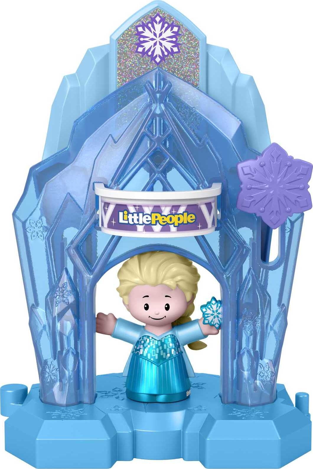 Disney Frozen Elsas Palace Portable Playset By Little People