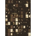 thumbnail image 1 of Ahgly Company Tapis Rectangulaire Lavable en Machine Intérieur Transitionnel Chêne Brun, 2 Pieds x 4 Pieds, 1 of 7