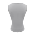 thumbnail image 5 of Soyumi Square Neck Tank Tops for Women, Seamless Double Lined Slim Fit Fitted Cute Sleeveless Shirts Basic Summer Going Out Y2K Dressy Tops, Light Ashy, 5 of 8