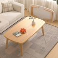 thumbnail image 3 of EDTara Folding Coffee Table, Collapsible Wooden Mini Desk, Multifunctional Foldable Coffee Tables for Small Spaces, Study, Bedroom, Living Room, Kitchen, Home Office, 3 of 7