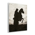 thumbnail image 4 of Stupell Industries Rearing Horse & Cowboy Animals Painting Unframed Art Print Wall Art, 11 x 14, 4 of 8