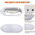 thumbnail image 4 of Luminaria LED interior Facon 12V RV con interruptor 3000K/4000K, 4 of 9
