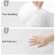 thumbnail image 3 of Alfombra de baño SHACOS, supersuave, blanca, 50 x 80 cm, antideslizante, 3 of 9