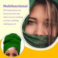 thumbnail image 3 of Minnieouse Turbante Nudo Estilo simple Interior Hijab Sombrero Cruz Llanura Gorro Pañuelo Cabello Estilo Pérdida Sombreros Accesorios Verde brillante Type2 NO2 Minnieouse AP011232-26, 3 of 6