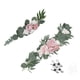 thumbnail image 3 of Guirnalda de rosas con flores artificiales, arreglos florales, flores de seda rústicas Rosado, 3 of 5