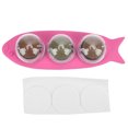thumbnail image 1 of Ymiko Catnip Wall Balls, Multipurpose Catnip Wall Ball Toys With Sticker Glue For Cats, 1 of 8