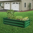 thumbnail image 2 of Greenes Fence 48" x 24" x 10" Green Steel and Metal Raised Garden Kit, 2 of 3