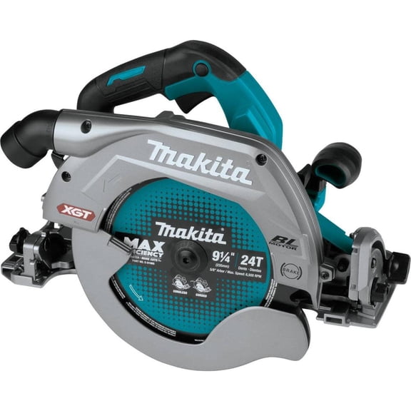 Makita 40V Max Xgt® Brushless Cordless 9-1/4" Circular Saw With Guide Rail Compatible Base, Aws® Capable, Tool Only