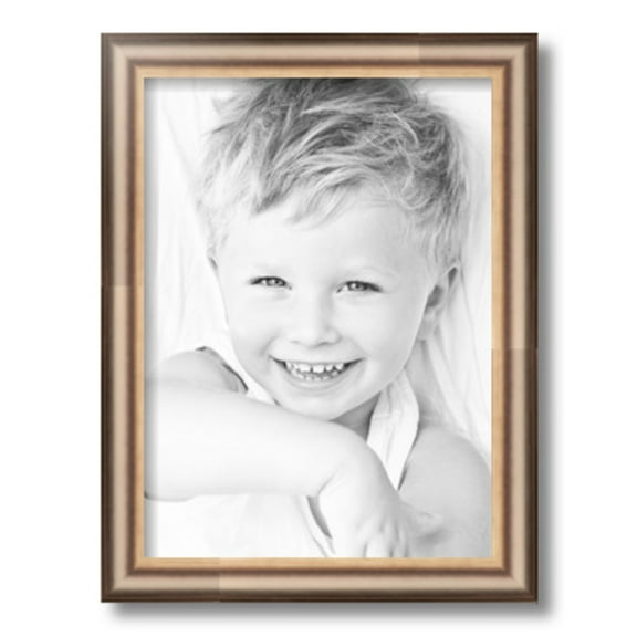 ArtToFrames 11x15" Anique Silver Picture Frame, Silver Wood Poster Frame, with Regular Glass and 2 (FBPL-4964)