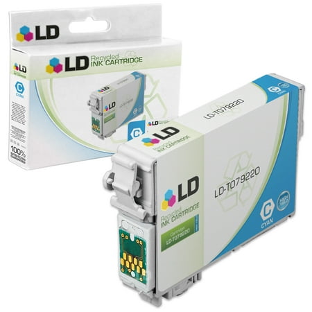 LD Remanufactured Replacement for Epson T079220 (T0792) Cyan High Yield Cartridge for use in Epson Stylus 1400 & Artisan 1430 s T079220AMZ_WAL Save even more with our T079 remanufactured high yield cartridges. This item includes 1 T079220 Cyan cartridge. Our remanufactured brand replacement cartridges for Epson printers are backed by our 100% Satisfaction and Lifetime Guarantee. So stock up now and save even more! This combo set works with the following Epson Stylus 1400 and Artisan 1430 Printers. We are the exclusive reseller of LD Products brand of high quality printing supplies on Walmart.