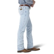 Wrangler Men's Men'S 936 Cowboy Cut Slim Fit Prewashed Jeans Bleach Indigo 36W x 30L US