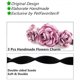 thumbnail image 3 of Veeki Collar de San Valentín con Flores para Perros y Gatos - Collar de Boda para Cachorros de Gamuza para Perros pequeños y Gatitos - Accesorios de Ropa para Chihuahua Yorkie, Roj, 3 of 5