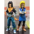 thumbnail image 3 of Figuras de acción de Dragon Ball Z, Android 17, Android 18, colección de figuras de Anime de Pvc, juguetes modelos de muñecas para niños, regalo sorpresa, 24cm, 3 of 5