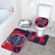 thumbnail image 3 of Juego de 3 alfombras de baño del equipo Texans Alfombra antideslizante para baño de 24 x 16 pulgadas, 3 of 7