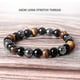 thumbnail image 5 of Beads Bracelet Triple Protection, 2 Pack 8 mm Tigers Eye Bracelet Hematite Beads & Black Obsidian Balance Bracelet, 5 of 5