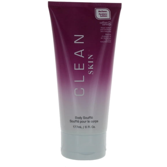 Skin by Clean for Women Body Souffle 6 oz