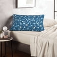 thumbnail image 6 of Daiia Octopus And Whale Bedding Waterproof Pillow Protector Zippered Queen – Bed Bug Proof Pillow Encasement-14"x20", 6 of 6