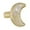 Beike White, variant on Moon Shaped Doorstop Cute Cartoon Cabinet Door Knob Decorative Dresser Handle Pulls For Kids Bedroom Furniture And Closet