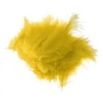 thumbnail image 5 of 100 Pcs Feathers Jewelry Feathers Craft Feathers for Wedding Decorations, Home Decor - Yellow, 5 of 6
