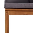 thumbnail image 3 of vidaXL 6 Piece Garden Lounge Set with Cushion Solid Acacia Wood, 3 of 5