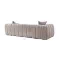 thumbnail image 6 of AENKYO 103" Oversized Cloud Boucle Sofa, Modern 4-Seater Deep Seat Couch, No Assembly, Oatmeal Beige, 6 of 8