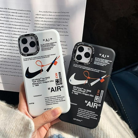 For Iphone 13/12/11 Off-white Nike Frosted Phone Case 13pro | Walmart ...