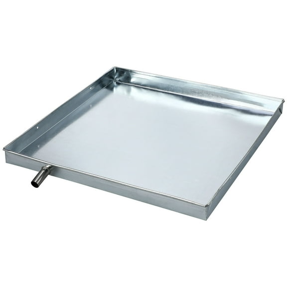 NICEXMAS Air Conditioner Floor Drain Pan with Plastic and Metal Construction