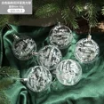 thumbnail image 3 of 6 bolas de nieve blancas transparentes para Navidad, colgantes para árbol de Navidad, adornos transparentes para colgar, decoración del hogar, Año Nuevo, 3 of 5