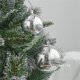 thumbnail image 5 of Bolas de plata claras grandes de 15 cm para decoración de árboles de Navidad, adornos para bodas, fiestas de Navidad para Año Nuevo 2023, decoración del hogar, regalo de Navidad, 5 of 5