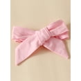 thumbnail image 4 of Infant Baby Girls Summer Rompers Dress Floral Print Bear Patch Fly Sleeve Mesh Tulle Skirt Hem Bodysuits with Headband, 4 of 9