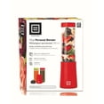 thumbnail image 4 of Euro Cuisine MM1R Mini Mixx Personal Blender With 2 Tritan Bottle - Red, 4 of 4