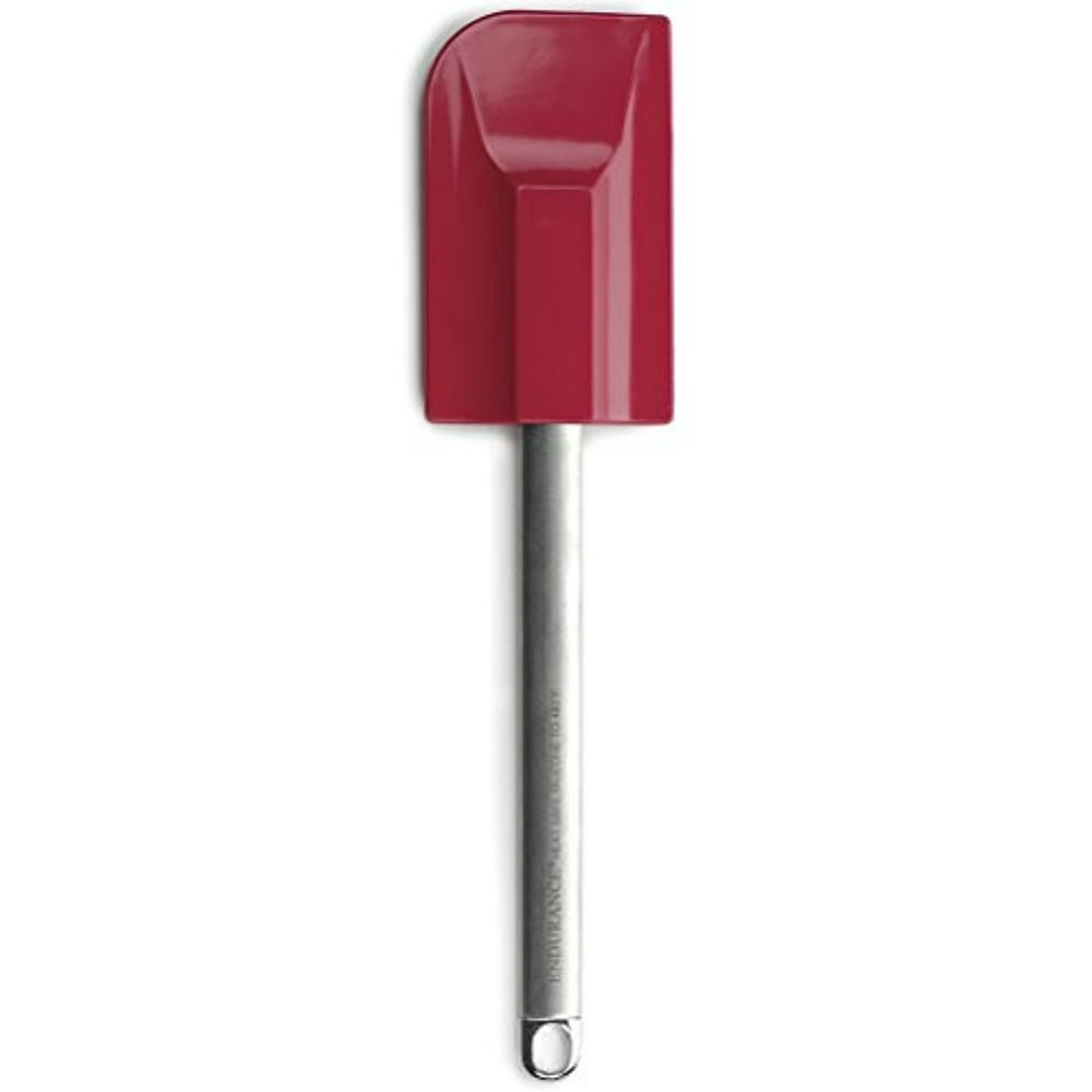 RSVP Large Red Silicone Spatula with Stainless Steel Handle Walmart