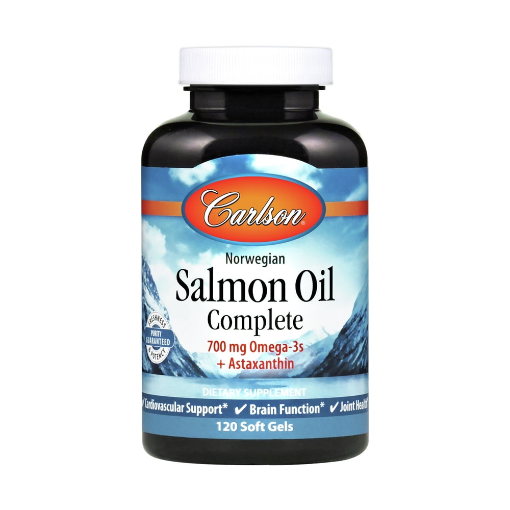 Salmon Oil Complete Carlson Laboratories 120 Softgel