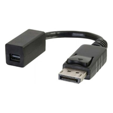 UPC: 0757120184126 | C2G 18412 DisplayPort Male to Mini DisplayPort Female Adapter  Black