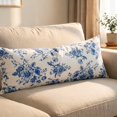 thumbnail image 4 of Soft Farmhouse Square Throw Pillow Cover Hidden Zipper Machine Washable Decor Slipcover For Couch Sofa Bed Home Decor, 4 of 5