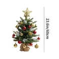 thumbnail image 3 of Xihbxyly Ofertas Especiales Solo Hoy En Prime Árbol de Navidad Pequeño, Miniadornos de Escritorio de Simulación, Árbol de Navidad, Accesorios de Cinturón Flocado de Alta Gama, Árbol de Navidad con Lu, 3 of 6
