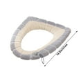 thumbnail image 3 of Toilet Cover,Toilet Seat Cushion Household Thickened Waterproofing Paste Toilet Seat Gasket Set Of Seat Cushion, 3 of 6