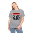 thumbnail image 4 of Warning Volleyball Dad Will Yell Loudly Shirt, Father's Day Tee - ID: 912, 4 of 7