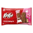 thumbnail image 2 of KIT KAT® Milk Chocolate Wafer Snack Size Bears, Valentine's Candy Bag, 14.75 oz (25 Pieces), 2 of 10