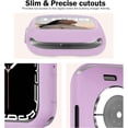 thumbnail image 5 of KOMI Compatible with Apple Watch Bumper Case 42mm Series 3 2 Soft Flexible TPU Thin Lightweight Protective Cover for iWatch [NO Front Screen Protector], 5 of 5