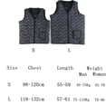 thumbnail image 2 of Ladies Jacket Waistcoats USB Sleeveless Heating Jacket Windproof Coats Winter Warm Jacket Heated Vest S 5 AREAS HEATED, 2 of 8