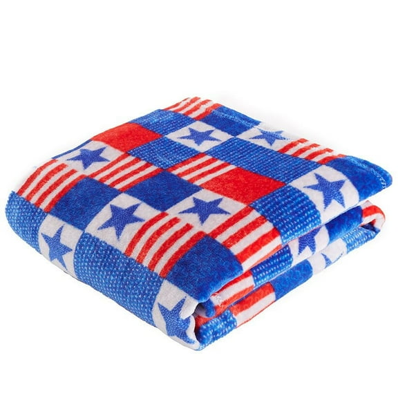 Summer Themed Throws - Plush Summer Blanket - Americana