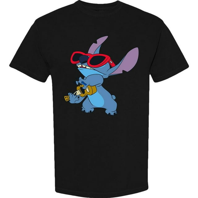 Lilo & Stitch Adult Guitar T-Shirt