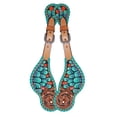 thumbnail image 2 of Rafter T Ranch Company Painted Cactus Ladies Spur Straps Cactus, 2 of 3