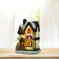 thumbnail image 4 of Decoración de de Luz Cálida con de de Casa de Navidad de C Zulema Casa de miniaturas de resina, 4 of 8